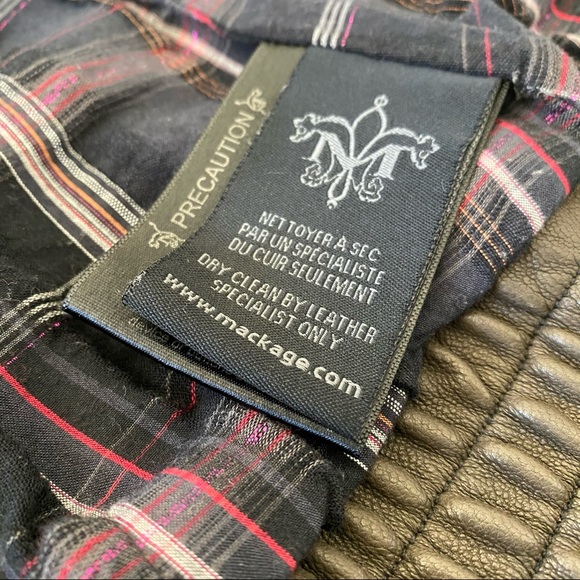 Mackage leather jacket exclusively for Aritzia - Picture 5 of 6